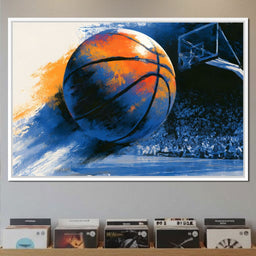 Flight of the Basketball - NicheCanvas