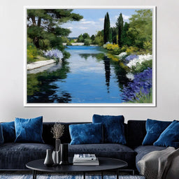 Cypress River Garden Light - NicheCanvas