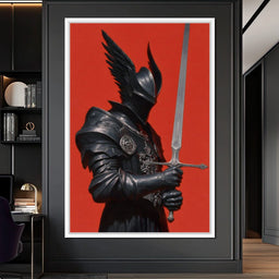 Midnight Vanguard Knight Oath - NicheCanvas