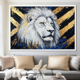 Majestic Lion Monarch Roar - Alicia Smith - NicheCanvas