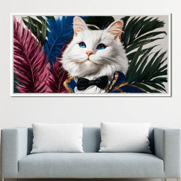 Majestic Purr Bowtie - NicheCanvas