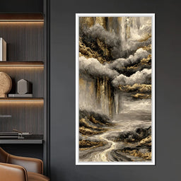 Gilded Rivers Of Lost Time - NicheCanvas