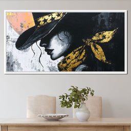 Golden Cowgirl - NicheCanvas