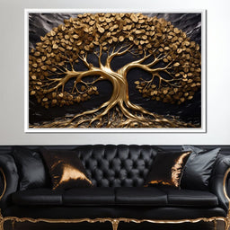 Golden Tree Haven - NicheCanvas