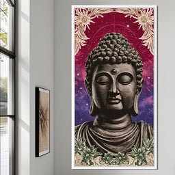 Celestial Buddha Tranquil Flow - NicheCanvas