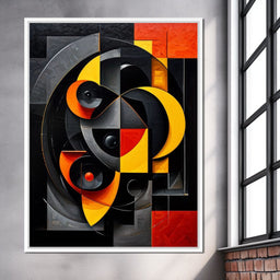 Colorful Modern Art 044 - Johanjjf - NicheCanvas