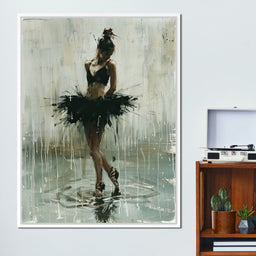 Ballet Dancer's Moment in Time - NicheCanvas