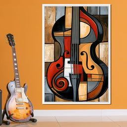 Rhythm of Fragmented Geometric Strings - NicheCanvas