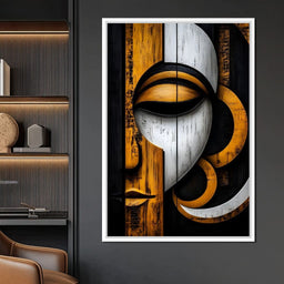 Golden Lattice of Reflection - NicheCanvas