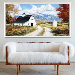 Pathway to Country Bliss - NicheCanvas