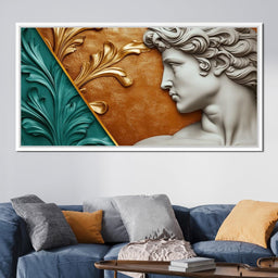 Golden Renaissance - Wildrose Creations - NicheCanvas