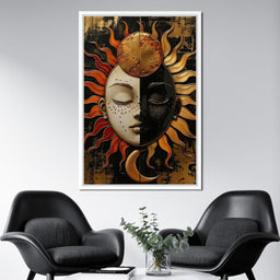 Solar Lunar Symbiosis - NicheCanvas