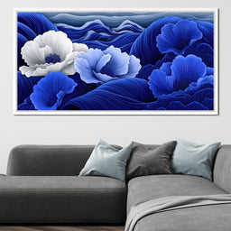 Blossoms by the Azure Seal - TooplesArt - NicheCanvas