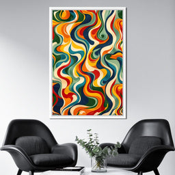 Vibrant Harmony Flow - NicheCanvas