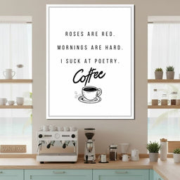 Morning Poetry Fuel Coffee Cup - NicheCanvas