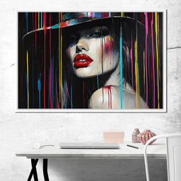 Vibrant Elegance Strokes - NicheCanvas