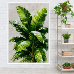 Verdant Rhythm of Tropical Palms - NicheCanvas