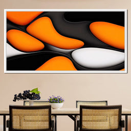 Tangerine Swirl - TooplesArt - NicheCanvas