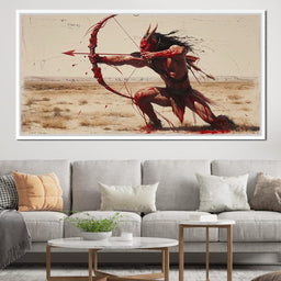 Desert Archers Fierce Stance - NicheCanvas