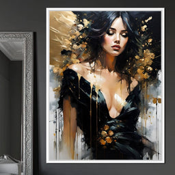 Female Portrait 0056 - Vizahn Burger - NicheCanvas