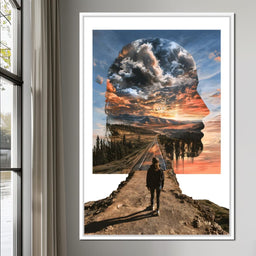 Where The Mind Travels Toward Home - NicheCanvas