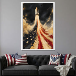 Ascending Legacy Of Freedom - NicheCanvas