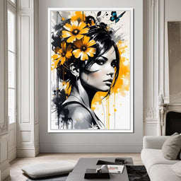 Female Portrait 262 - Johanjjf - NicheCanvas