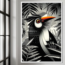 Tropical Trance Toucan - NicheCanvas