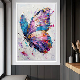 Kaleidoscope Butterfly Bliss - NicheCanvas