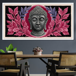 Tranquil Lotus Buddha Reverie - NicheCanvas