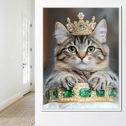 Regal Feline - NicheCanvas