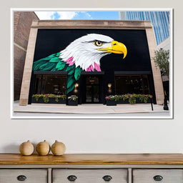 Street Art - Eagle - NicheCanvas