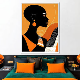 Bold in Amber - TooplesArt - NicheCanvas