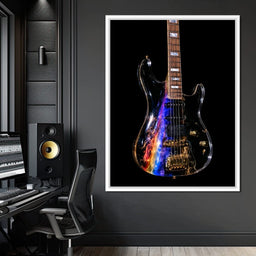 Electric Resonance Of The Neon Current - NicheCanvas