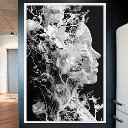 Floral Interlaced Reverie - NicheCanvas