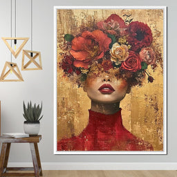 Blossom Crowned Silence - NicheCanvas