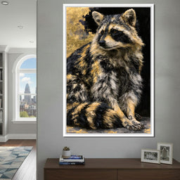 Midnight Bandit of Gilded Shadows - NicheCanvas