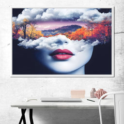 Dreamscape of Autumn Skies - NicheCanvas