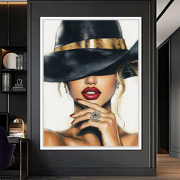 Midnight Allure Elegance - NicheCanvas