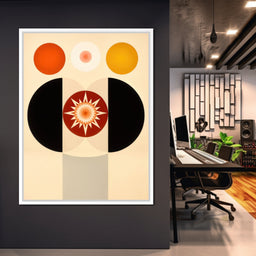 Dual Suns of Intention - TooplesArt - NicheCanvas