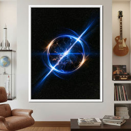 Echoes of a Distant Celestial Collision - NicheCanvas