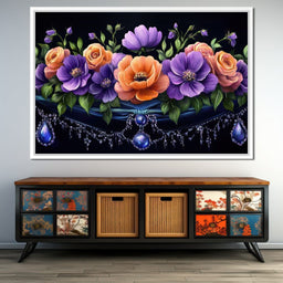 Harmony of Blossom Elegance - NicheCanvas