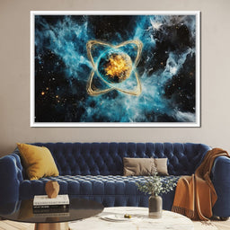 Celestial Fusion Symphony - NicheCanvas