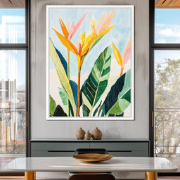 Tropical Flora Dance - NicheCanvas