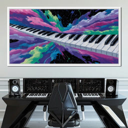 Keys of Celestial Melody - NicheCanvas