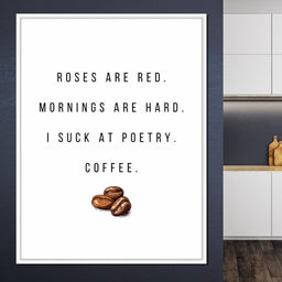 Morning Ode to Caffeine Humor - NicheCanvas