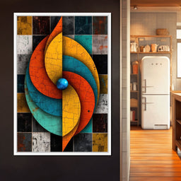 Geometric Abstract - TooplesArt - NicheCanvas