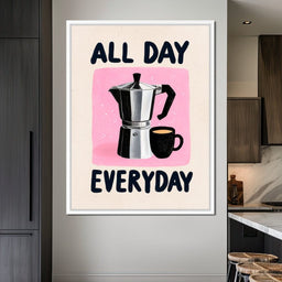 All Day Coffee Ritual - NicheCanvas