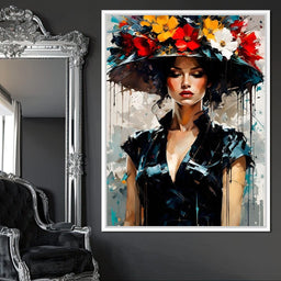 Female Portrait 0039 - Vizahn Burger - NicheCanvas