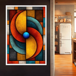 Shapes In Agreement - TooplesArt - NicheCanvas